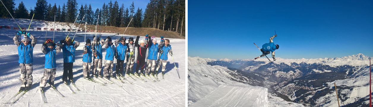 Ski club à Méribel