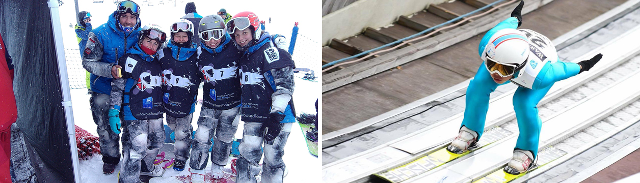 Ski club à Méribel