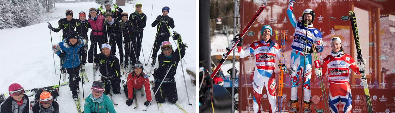 Ski club à Méribel