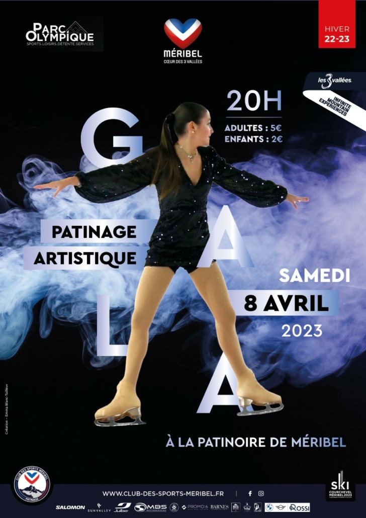 Gala de patinage artistique Club des sports Méribel
